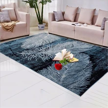 Нежные простые ковры в средиземноморском стиле для гостиной, детская спальня, коврики для чистки ковров, для дома, напольный коврик, модный ковер