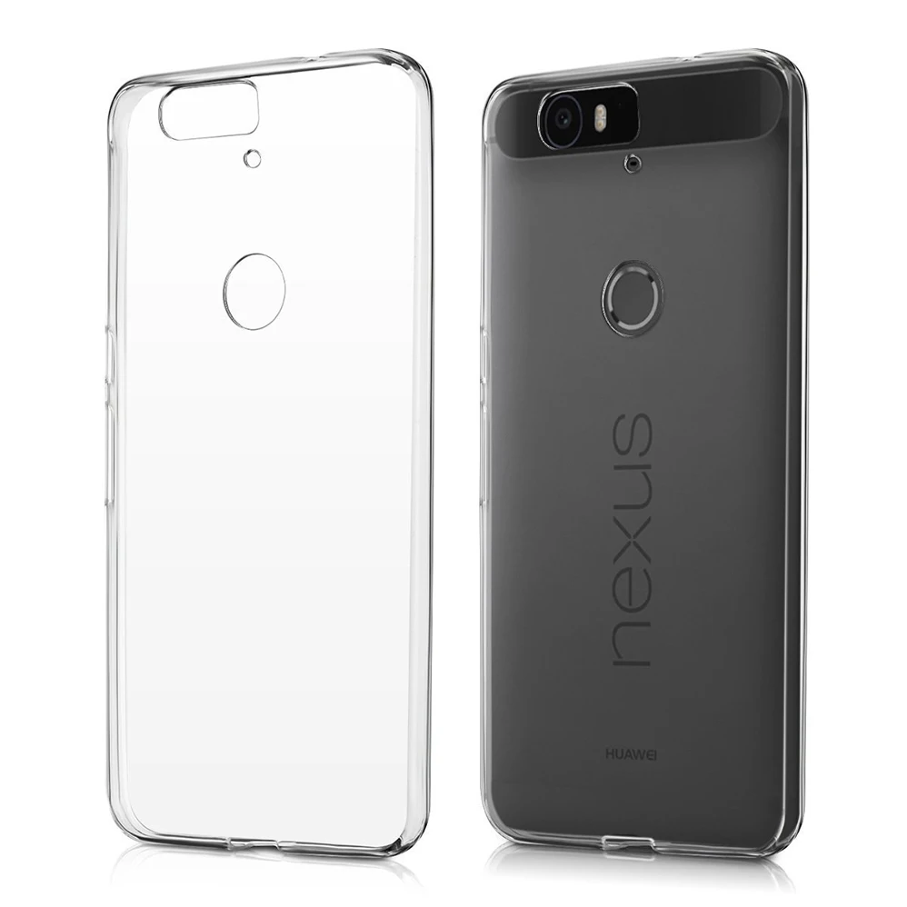 Кристальный чехол для huawei Google Nexus 6P из ТПУ силиконовый прозрачный чистый защитный чехол