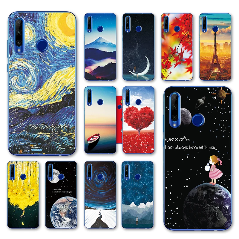 

Mermaid Newest Flamingo Cute Painting Various Case For Huawei Honor 10i HRY-LX1T Cover Fundas For Huawei Honor 10 i Capa Coque