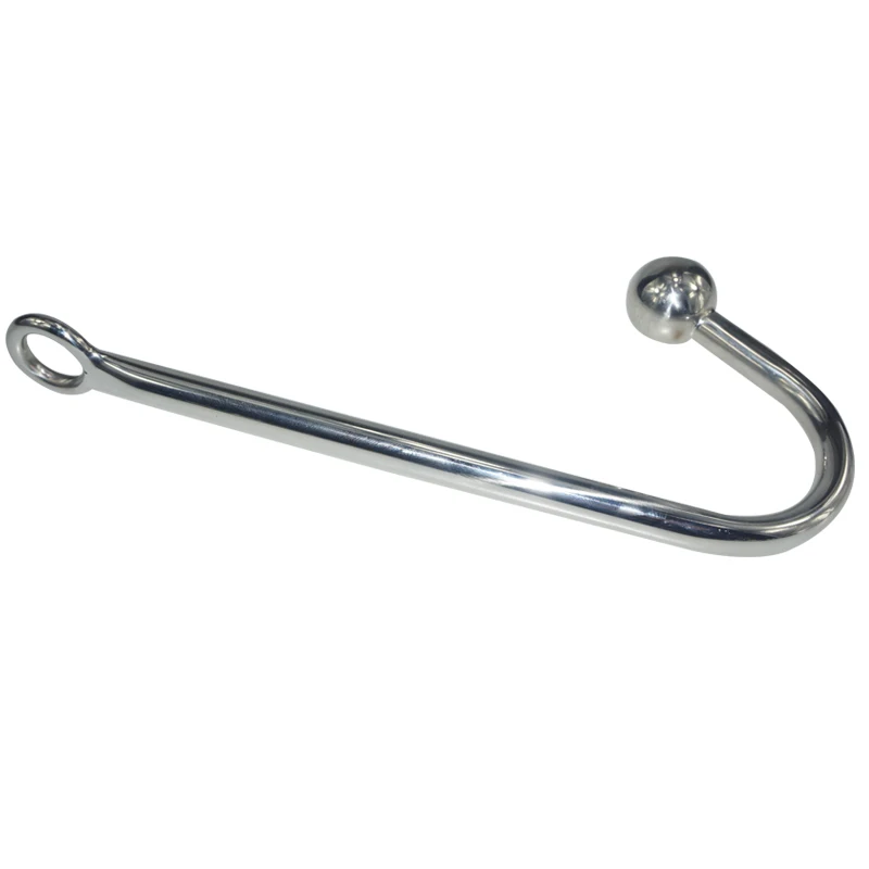 130g Stainless Steel Anal Hooks Metal Butt Plug Anus Fart Putty Sex Toys For Men In Anal Sex 