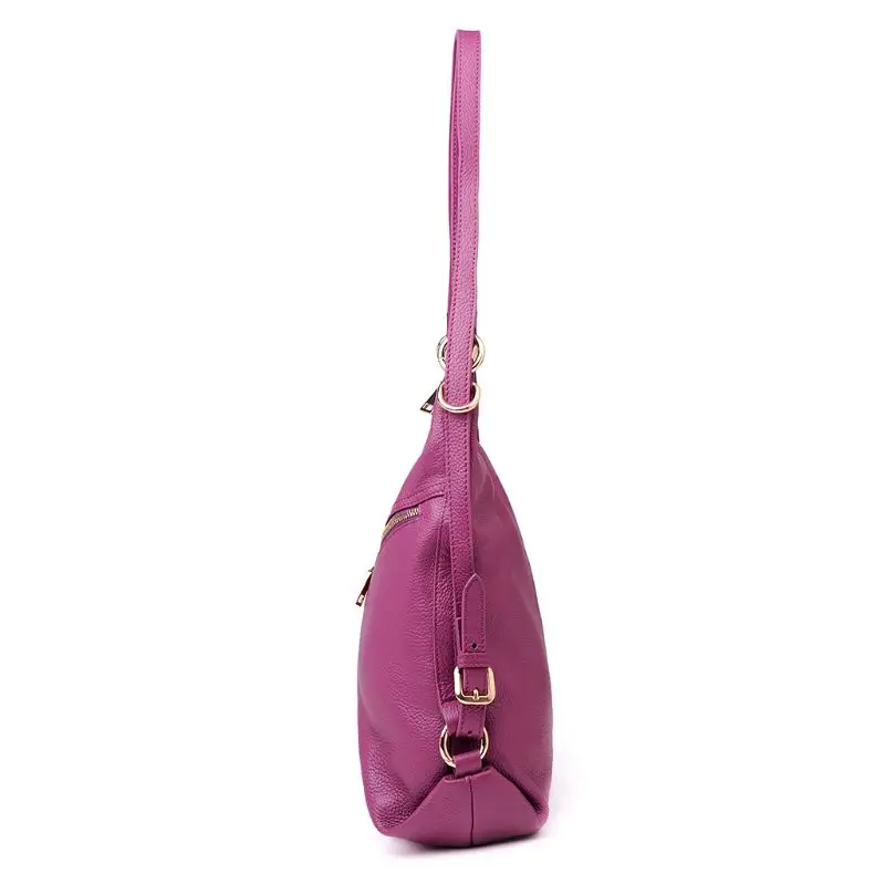 

THINKTHENDO Women Genuine Leather Shoulder Bag Bookbags Zipper Backpack Daypack Satchel Top Handle Bags 2019 Fashion Women Bags