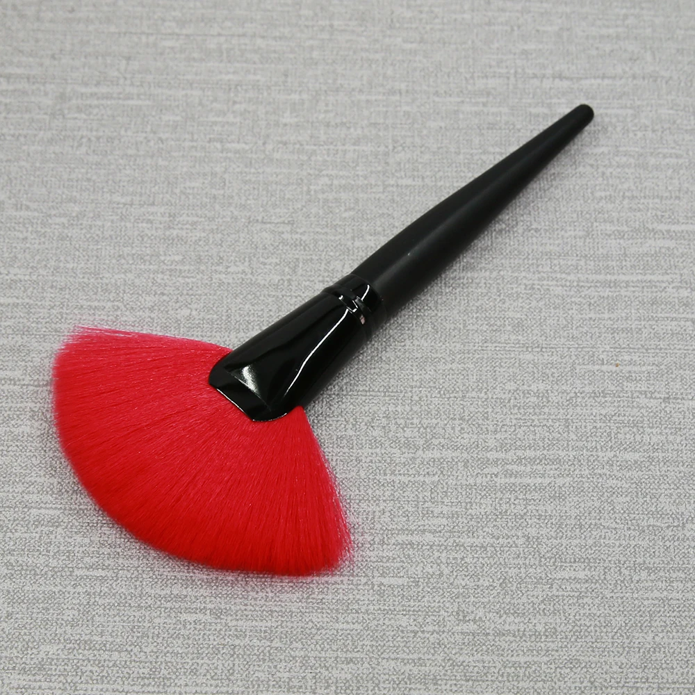 

Hot Fan shaped Brush Makeup Brushes Set Powder Brush Cosmetic Powder Foundation Synthetic Hair High Quality Make Up Tool