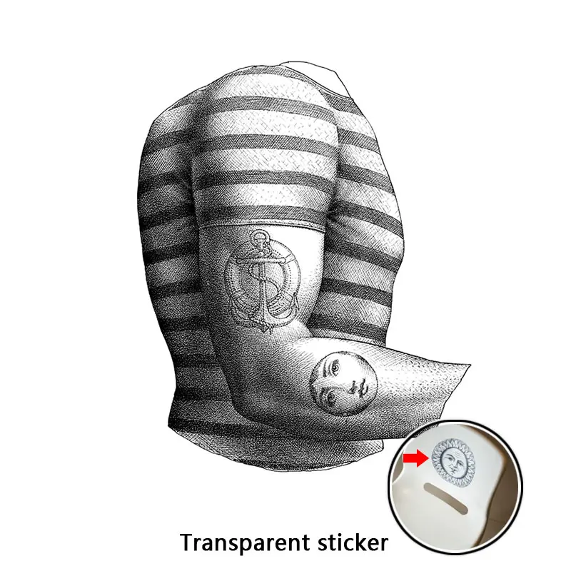 128 NO.113-140 дизайнерские обои Fornasetti, прозрачные наклейки на стену для украшения стен, гостиной, 1 шт - Цвет: 128