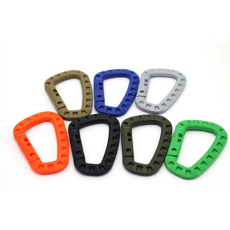 4/pcs تسلق هوك إبزيم سلسلة كليب هوك شماعات للطي التخييم أداة السفر مغامرة تسلق الصخور الملحقات أداة