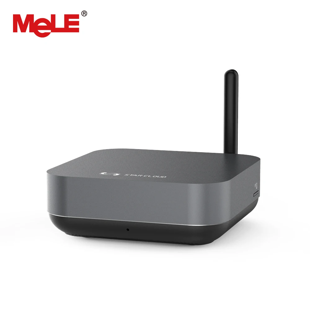 

Fanless Windows 10 Mini PC MeLE Star Cloud PCG60 Plus 2G 32G Quad Core Inte Atom Z8300 HDMI VGA USB3.0 LAN 5G WiFi BT Kensington