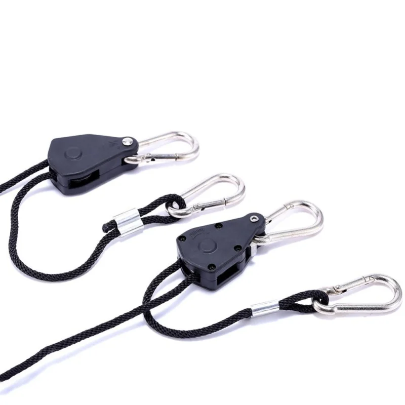 

Outdoor Camping Hiking Tent Light Hook Pulley Rope Ratchet Hanger Outdoor Tools EDC Survival Equipment