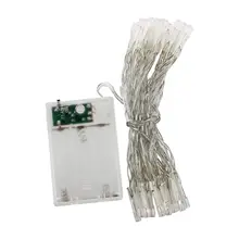Colorful 3M 30 LED String Light Lamp Strip Christmas Ribbon Outdoor Garden