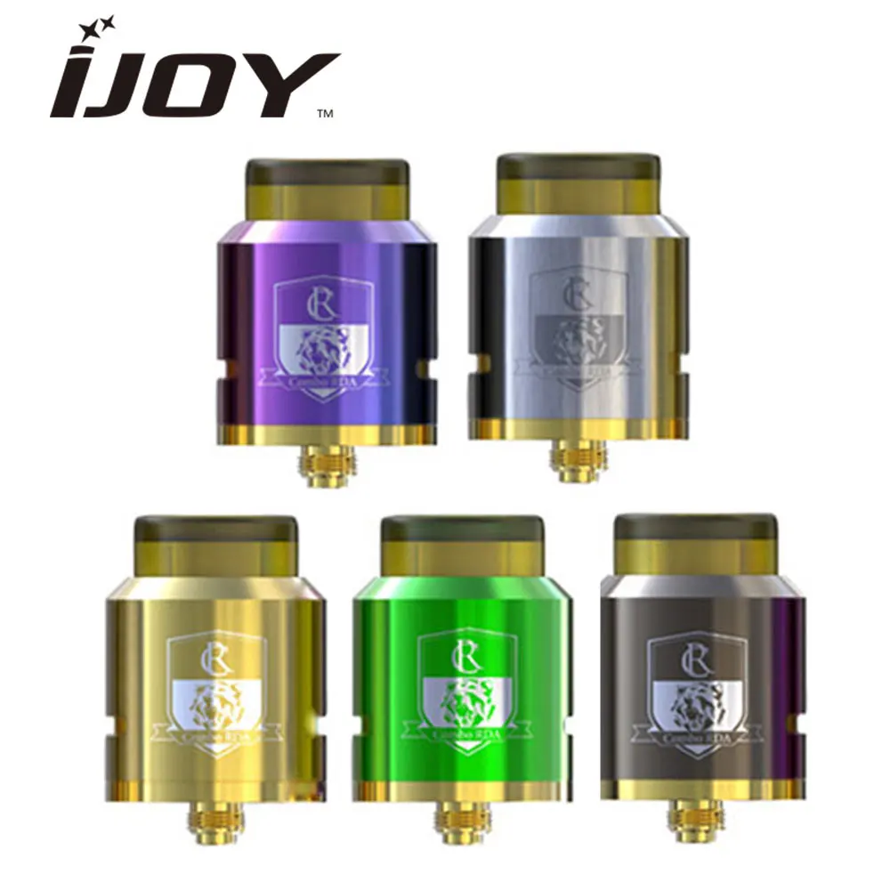 Распродажа! IJOY COMBO RDA треугольный распылитель 25 мм диаметр BF обслуживаемый капельный атомайзер для большинства Squonker мод E-Cig Vaping Vapor