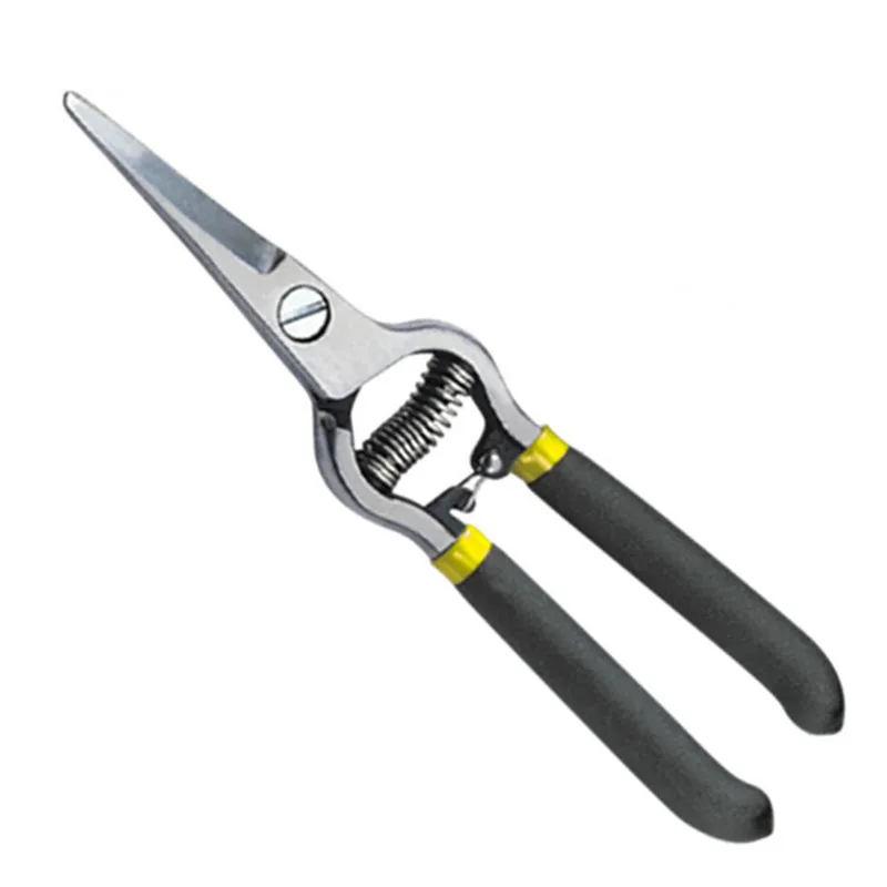 8''/200mm Garden Scissors Straight Blade High Carbon Steel SK5 Fruiting