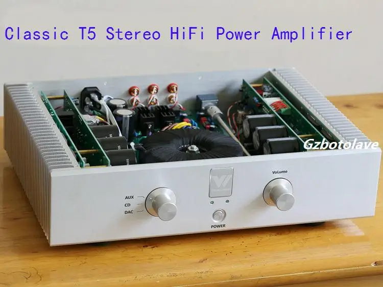 Законченный T5 HiFi двухканальный Интегрированный усилитель мощности стерео MBL6010 предусилитель C2922/A1216