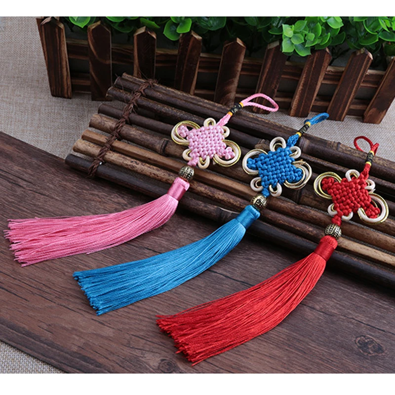 20 Pieces Lot Small Chinese Knot Tassel Pendant Red China National Wind Hanging Drop Chinese Characteristics 1 20 Pieces Lot Small Chinese Knot Tassel Pendant Red China National Wind Hanging Drop Chinese Characteristics 1