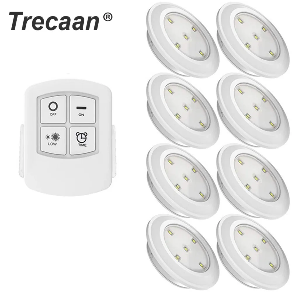 Led Cabinet Light Battery Powered Wireless Touch Sensor Or Remote