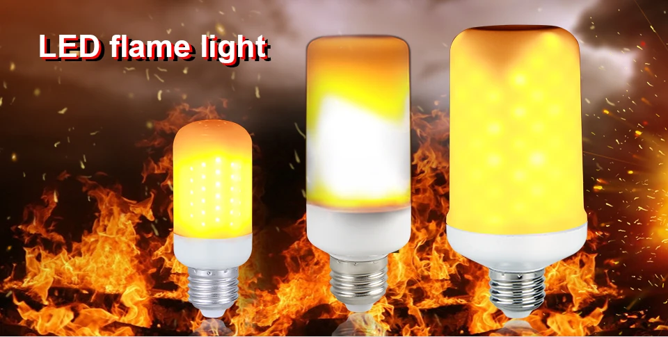  E27 2835 Led Flame Lamp Creative 3 modes (1)