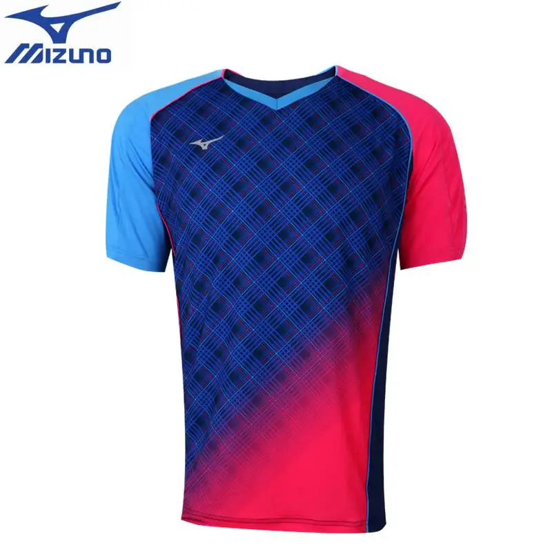 MIZUNO table tennis shirts Badminton Shirts Tennis Jersey quick dry