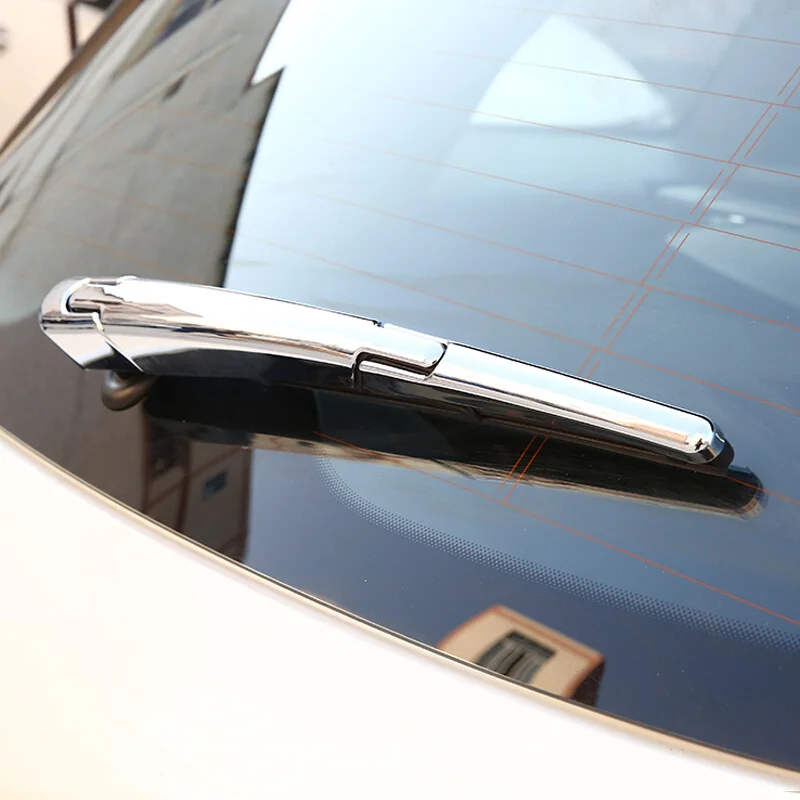 

for Renault Koleos 2016 2017 2018 Accessories Car Rear Window Water Wiper Protection Cover trim Sticker 3pcs