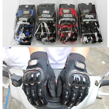 

Motorcycle Gloves Touch Screen Breathable Wearable Protective Gloves Guantes Moto Knight Motocross Stars Gants Four Seasons