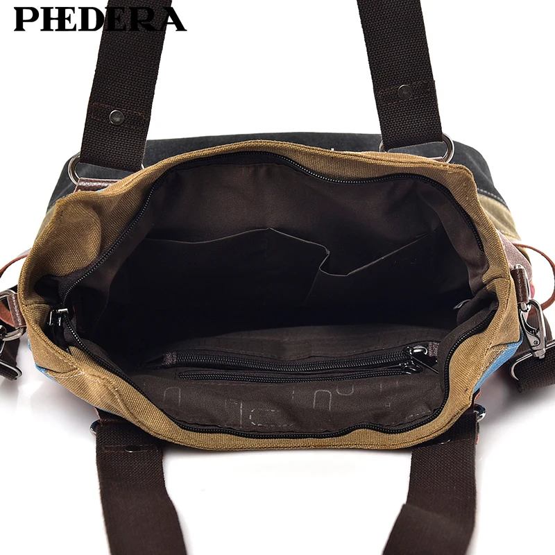 New Fashion Rainbow Women Shoulder Bags High Quality Canvas Casual Female Handbags Striped Ladies Bag Women Purse 2019 Hot