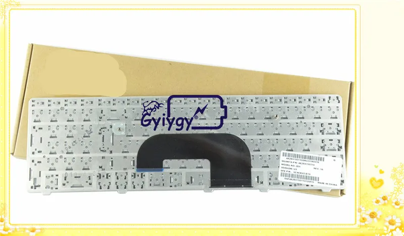 Keyboard with BIG ENTER for Dell Inspiron 17R N7010 series, Compatible with part numbers 8V8RT 08V8RT AEZE6700110 9Z.N3E82.B1D V104025CS 1