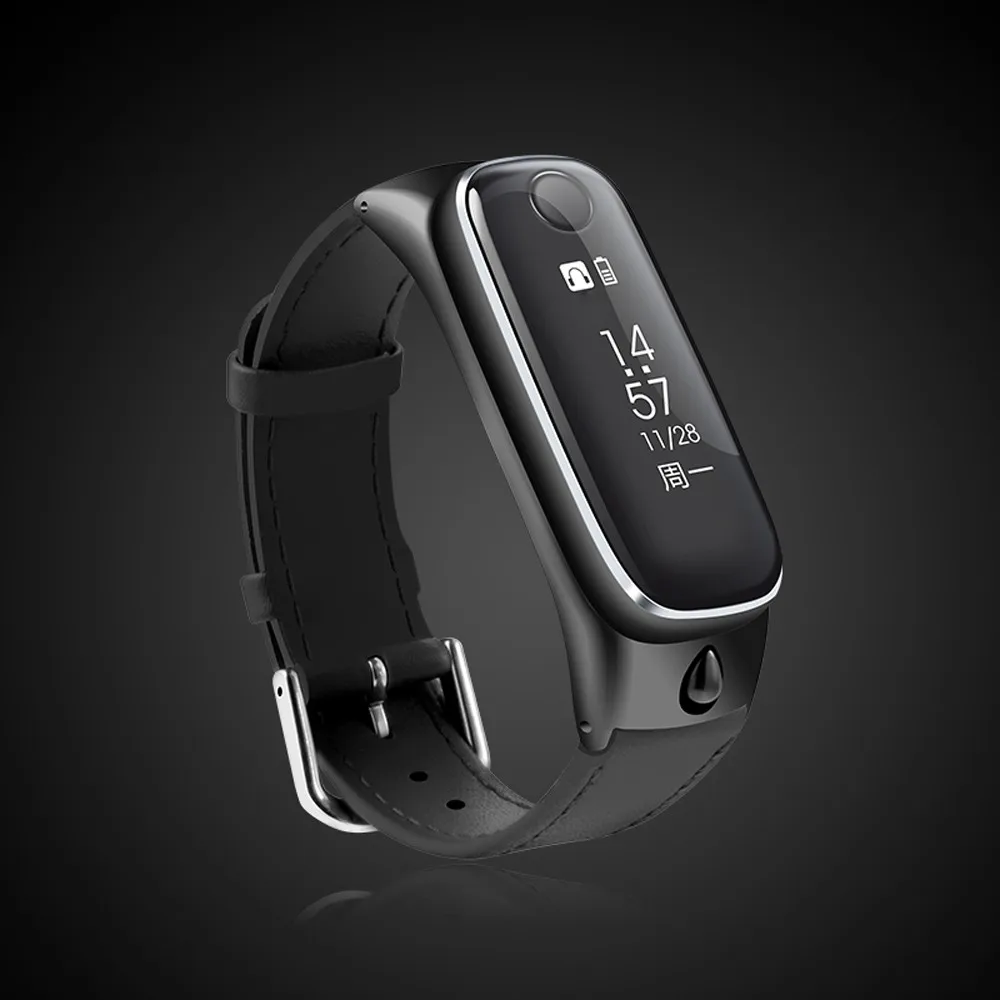 

Smart Watch 2018 Hotselling Smart Watch Bracelet Sports Smartband Wristband/Bluetooth Headset Earphone BK Aug17