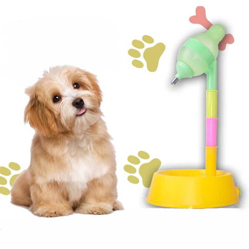 

Jormel Dog Feeder Rainbow Drinker Removable Pet Puzzle Dog Drinker Pet Feeder Pet Feeding Supplies