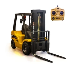 Новые игрушки 1577 2,4 г 8CH 1/10 металлический сплав вилочный погрузчик строительство инженерное транспортное средство игрушки дистанционное управление мини радиоуправляемая машина подарок
