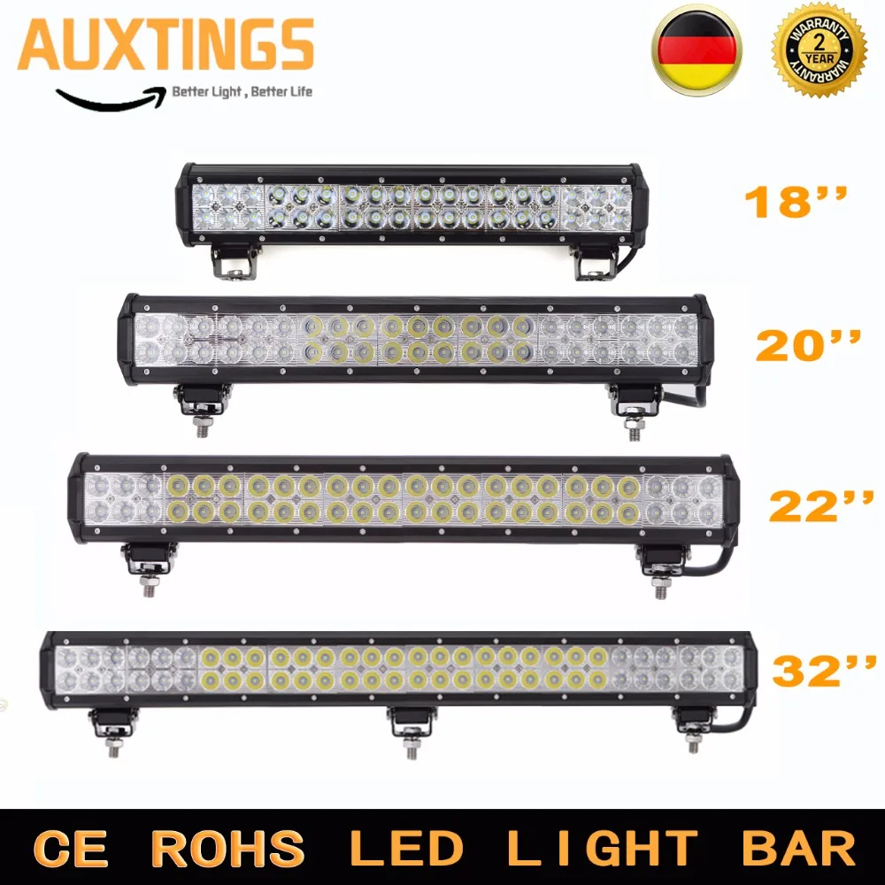 Buy Auto led light bar 18"20"22"28Inch 108w 126W 144W