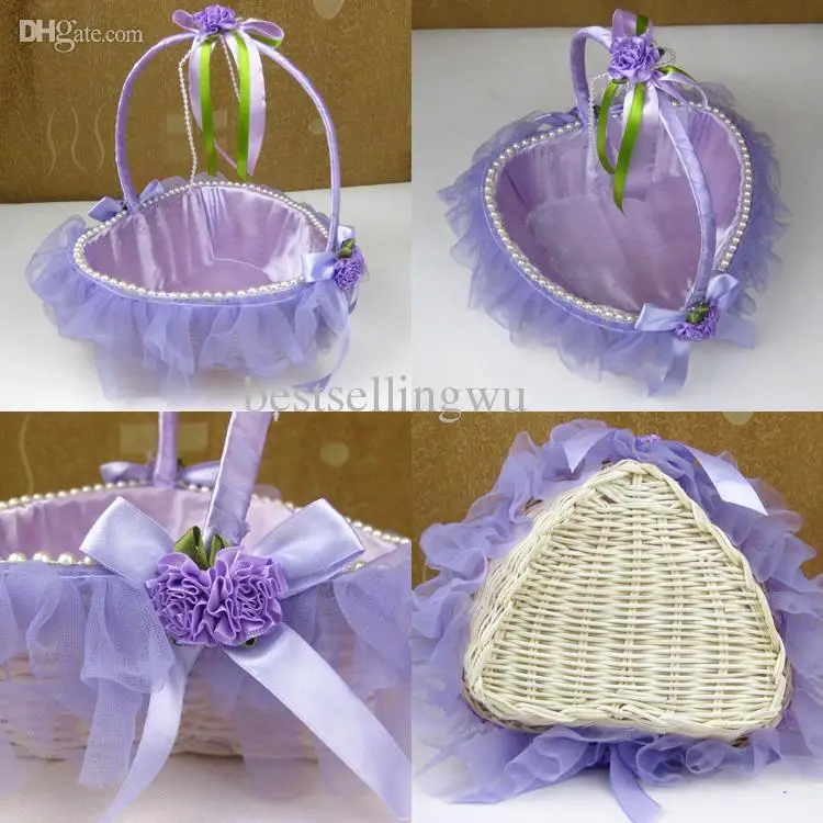 wedding flower basket ideas