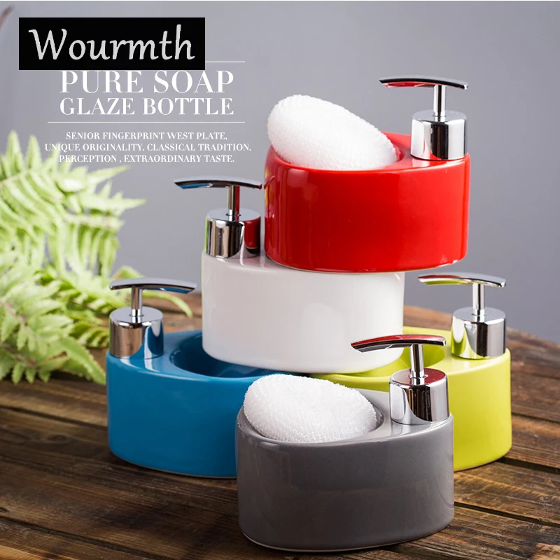 

1pcs Bathroom Lotion Bottle 400ml Home Hotel Liquid Soap Dispenser Sanitizer Resin Pump Lotion Shampoo Container Bottle