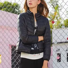 BOSIDENG Повседневный ультра-светильник, куртка-пуховик на белом утином пуху для женщин, осенне-зимнее теплое пальто для девушек размера плюс, портативный B1701010B