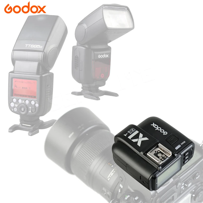 GODOX X1T F C S O 2 4G беспроводной TTL HSS вспышка триггер передатчик для Canon Nikon Sony Fujifilm Olympus