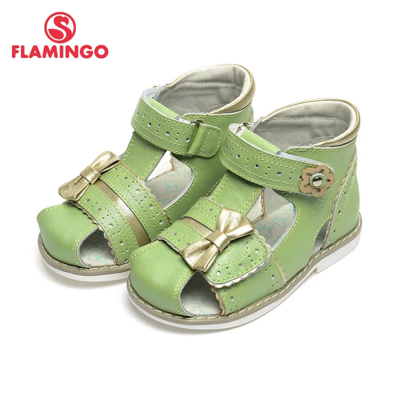 

FLAMINGO 2016 new arrival summer kids shoes fashion high quality 100% genuine leather children sandals for girl XS5808