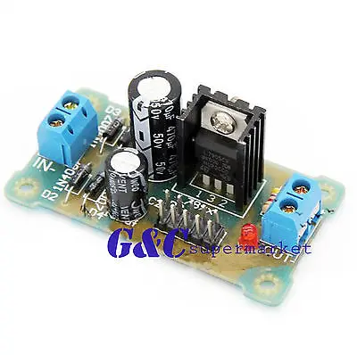 LM7809 Шаг вниз 12 В-35 В до 9 Питание DIY Kit | Электронные компоненты и принадлежности