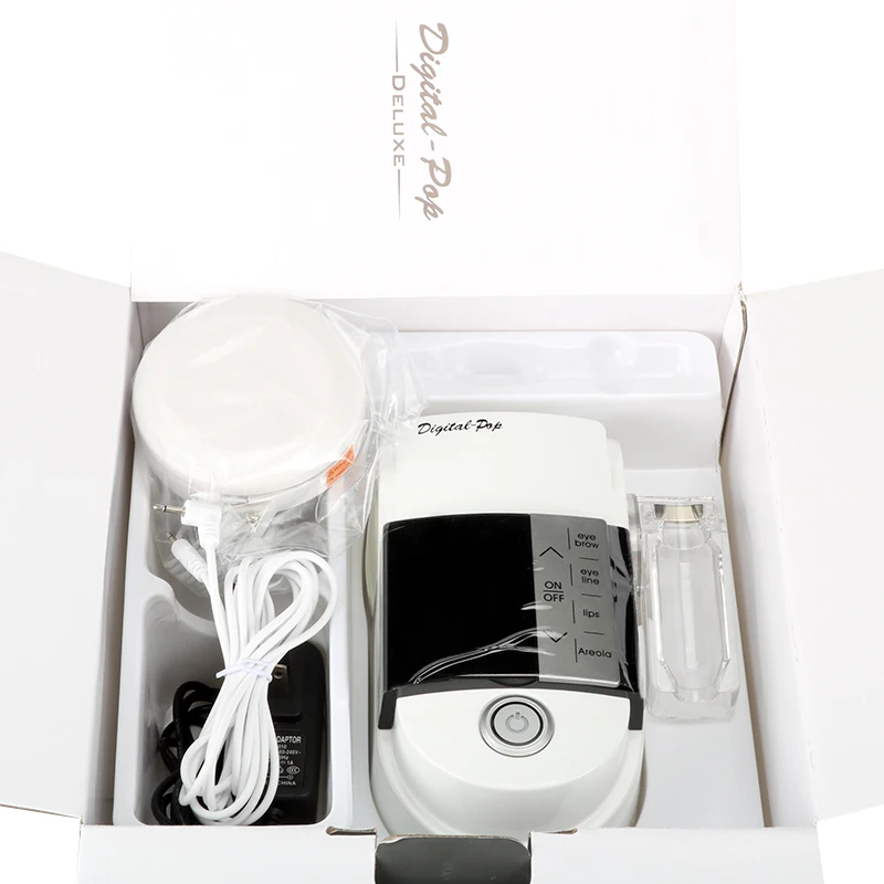 

Tattoo Power Supply Permanent Makeup Eyebrow Lip Intelligent Digital LCD Tattoo Pedal Control Switch For Machine