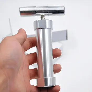 

T-Bar Zinc Alloy Pollen Press Compressor Dry Herb Tobacco Crusher Spice Herb Grinder Snuff Presser Set Hand Crusher Accessories