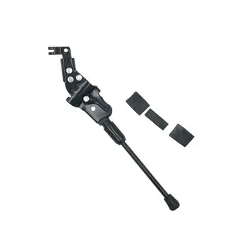 Bike Kickstand Adjustable Bicycle Kickstand Bike Stand for 26inches Road Bike Mountain Bike Bicycle Accessories Black 1pc
