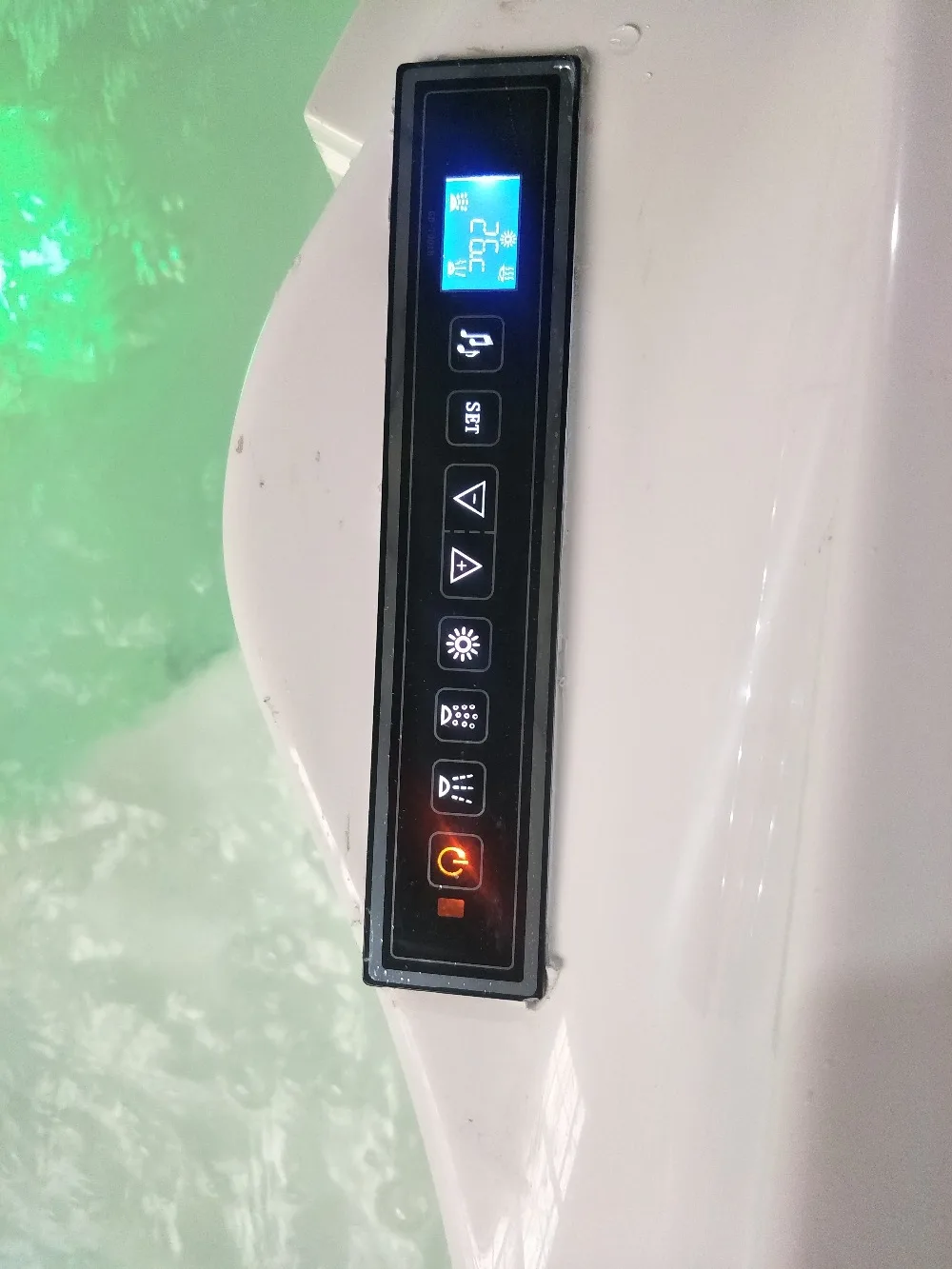 Bathtub Control Panel