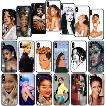 

Robyn Rihanna Fenty Soft Cover Case for iPhone XS 11 Pro Max XR X 7 8 6 6S Plus