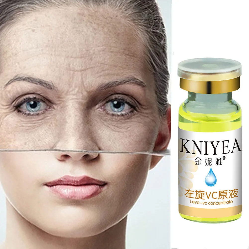 

10ml Essence Natural VC Whitening Anti-aging Collagen Strong Anti Wrinkle Hyaluronic Acid Serum Moisturises skin care Essence