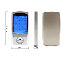 16 Modes Dual Electric Low Frequency TENS Unit Lower Back Pain Relief Digital Screen EMS Machine Muscle Stimulator Massager tens unit dual channle output tens ems digital therapy pain relief electrical nerve muscle stimulator with gloves and slipper