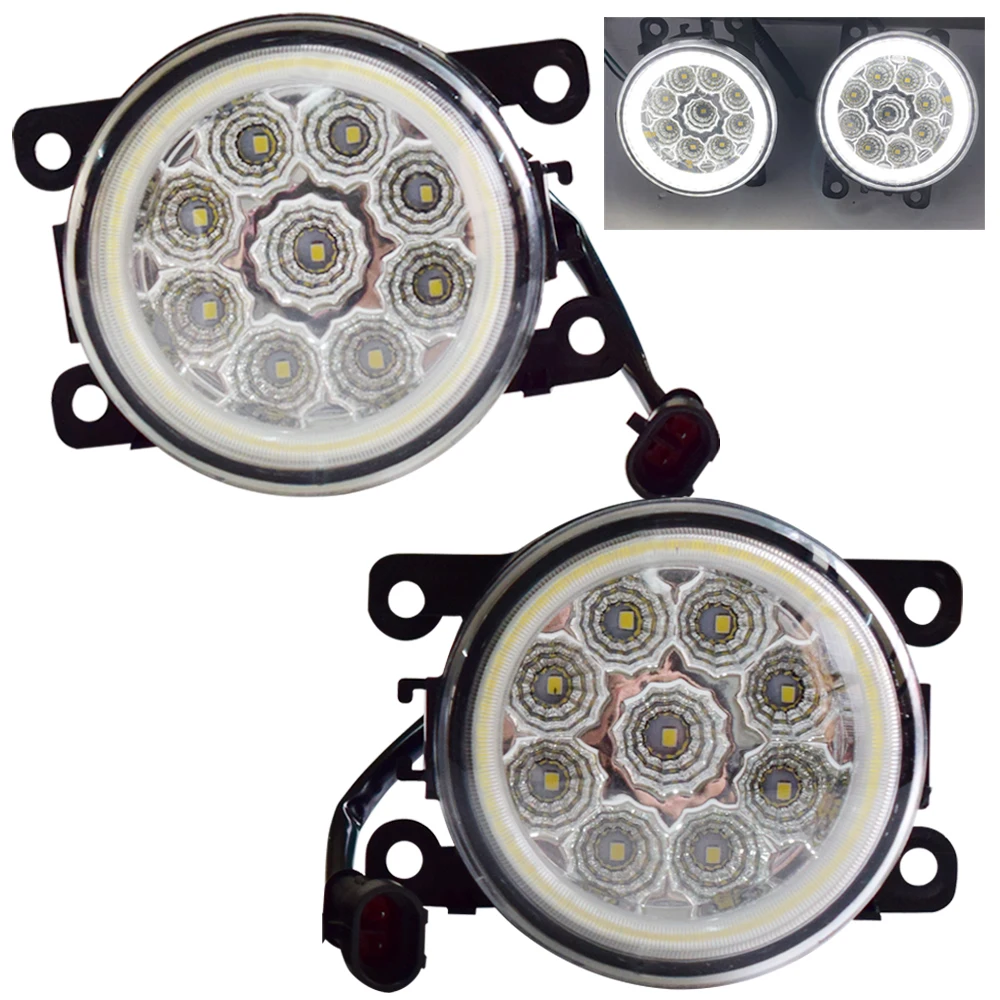 

Car Front Bumper Angel Eyes Fog Light For Opel Astra OPC (H) 2005-2010 Car Styling High Power Halogen Fog Lamp Lights 9W 12V