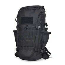 55L Unisex Ejército Al Aire Libre Militar Mochila Táctica Senderismo Viajes Deporte Mochilas de Excursión Que Acampa Bolsa de Camuflaje