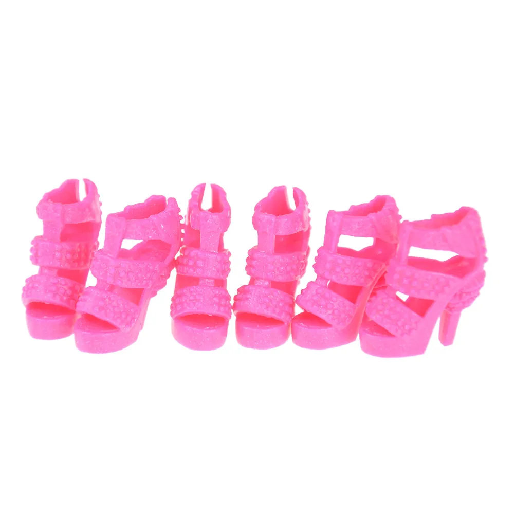 2pairs/lot 11" Doll  Fashion Boots Accessories Shoes For  For s High Heel Shoes Sandals For Monster Doll