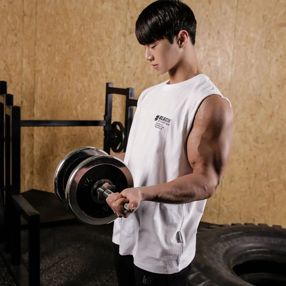 Gyms Summer Fitness Men Tank Top Mens Bodybuilding Stringers Tank Tops Singlet Brand Clothing men Sleeveless Shirt Size M-XXXL