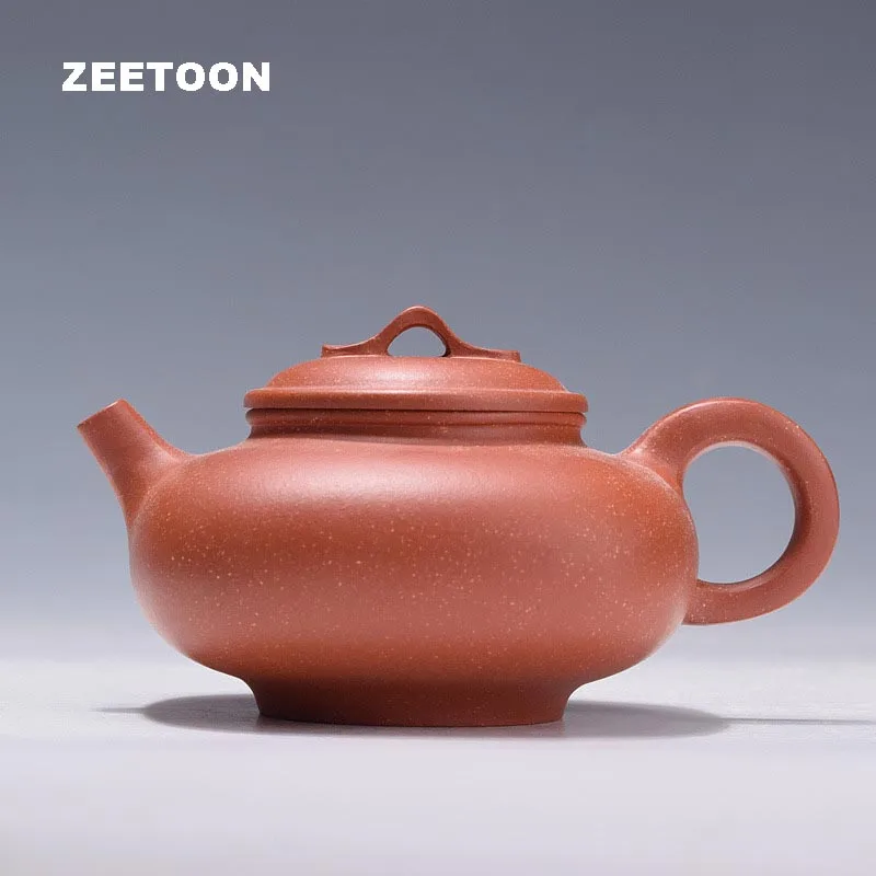 

210cc Authentic Yixing Teapot Quartet Pot Purple Clay Dragon Blood Sand Mud Chinese Tea Set Tea Pot Master All Handmade Kettle