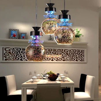 

2018 New Modern Pendant Lamp Suspension Lampadario Lighting Fixture Round Lights for Living Room Dining Room Lustre T022