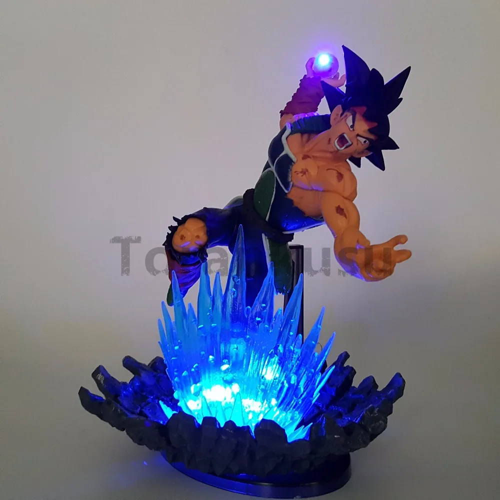 Dragon Ball Z лопуха PVC Фигурки Свет Супер Saiyan Мощность аниме Dragon Ball Супер лопуха Гоку фигурка DBZ игрушка