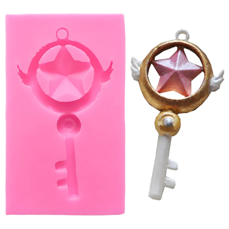 

DANMIAONUO Mini Magic wand Cake Decorating Silicone Molds For Soap Silicone Chocolate Molds Silicone Muffin Mold Bolo 3D A184853