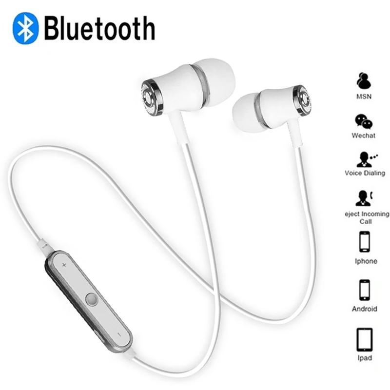 

Teamyo N64 Wireless Bluetooth Headset Super Bass Earphones Sports headphone Sweatproof Cordless Earbuds Handsfree With Mic