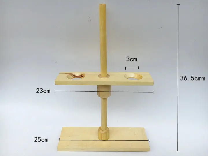 2 шт./лот 2 отверстия/4 отверстия Деревянный стенка воронки, стойка для воронок поддержка, деревянный поддержка воронки диаметром 40 мм до 150 мм