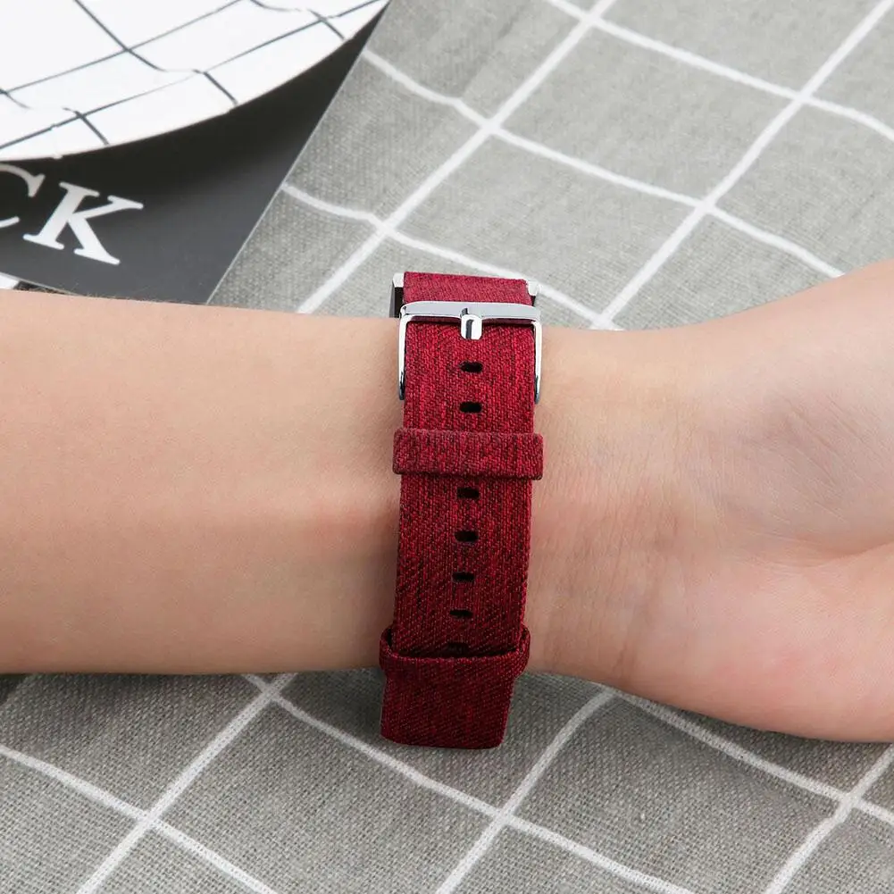 Ремешок для часов FitBit Charge 2 нейлоновая тканевая Ткань спортивный ремешок для часов тканый материал 12 цветов закупка